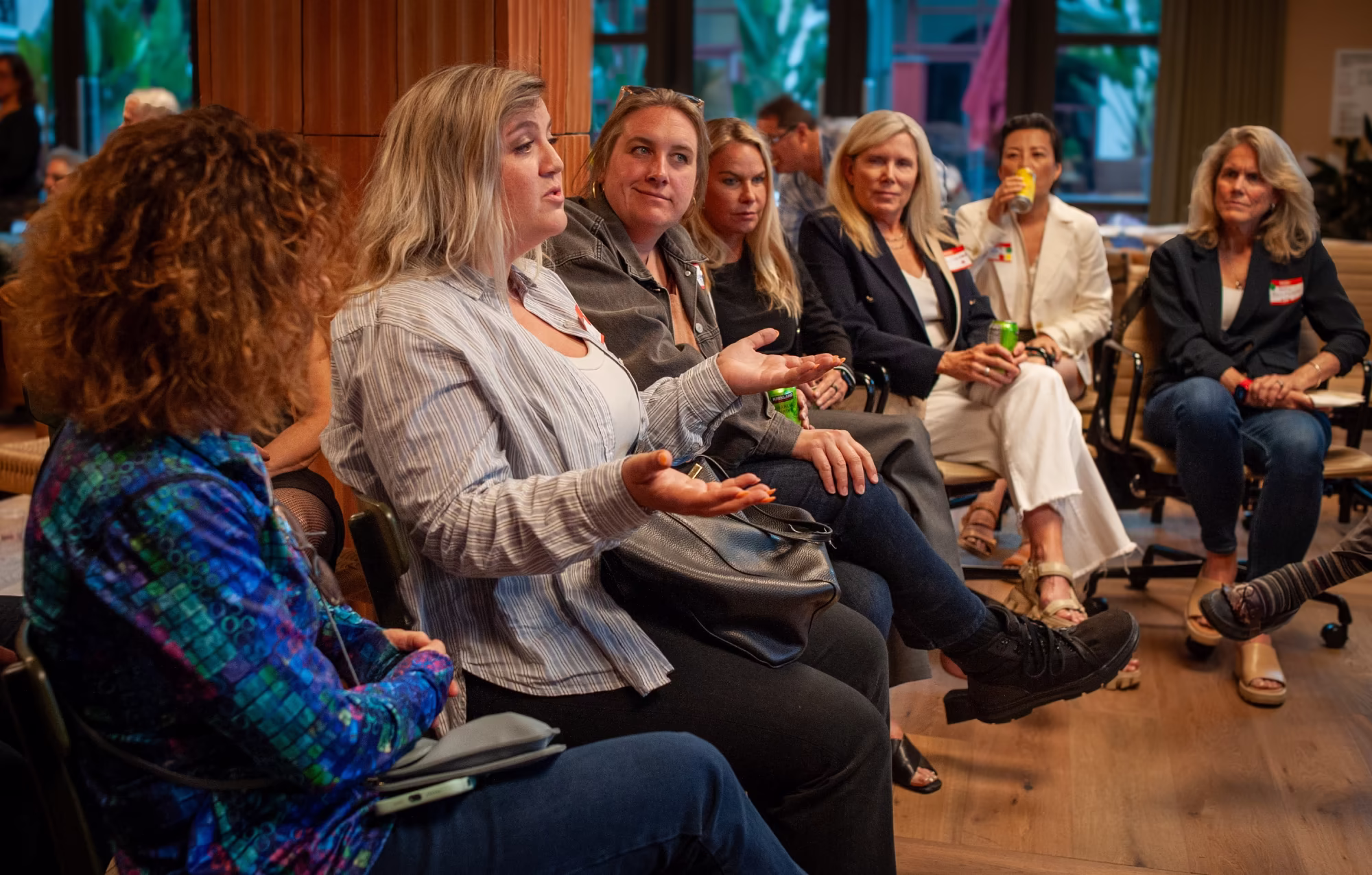 A photo from one of our community events, uniting innovators to tackle pressing global challenges together.
