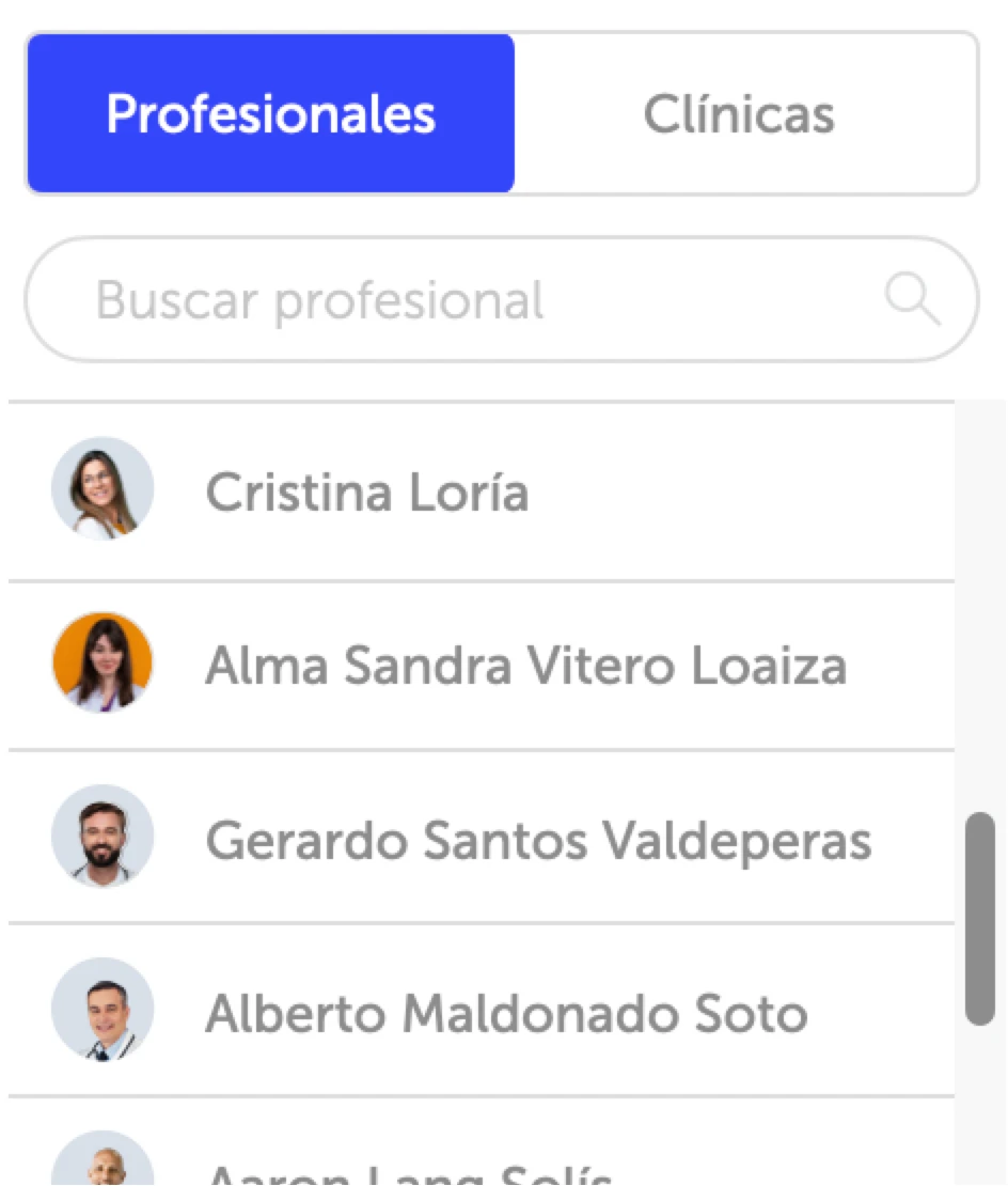 Doctores de una clínica