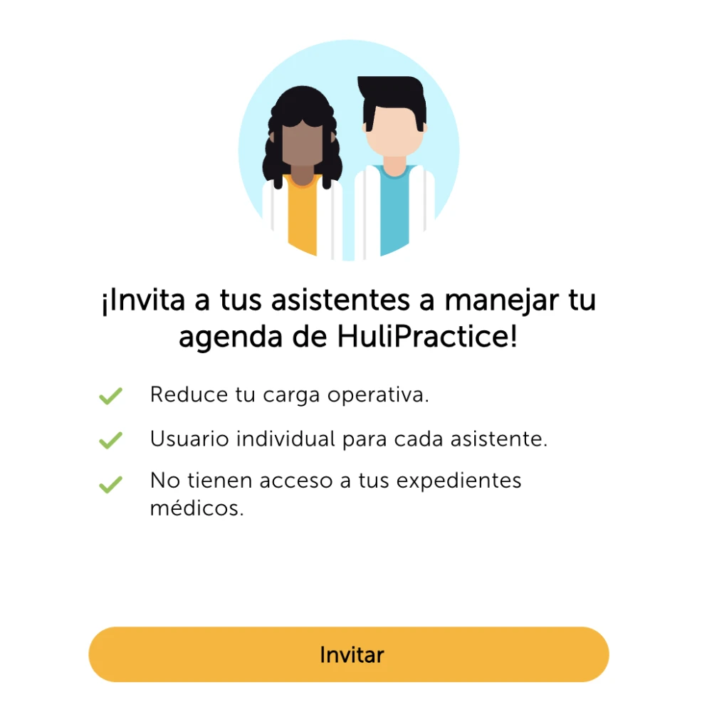 invitar asistentes