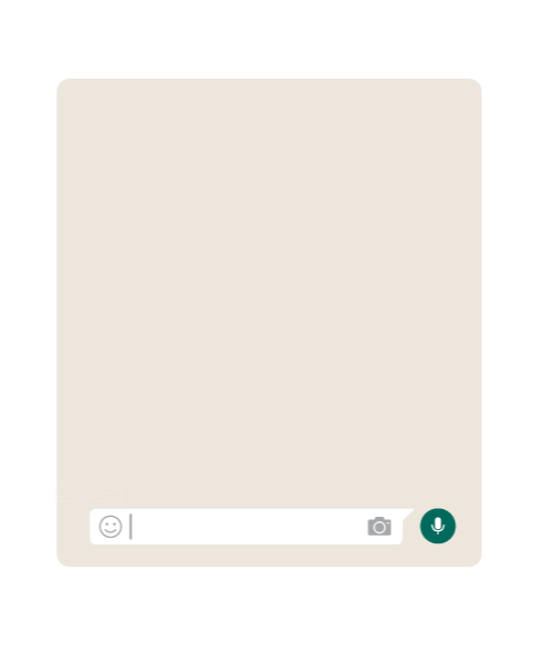 Conversación de Whatsapp haciendo sobre ausentismo de cita médica