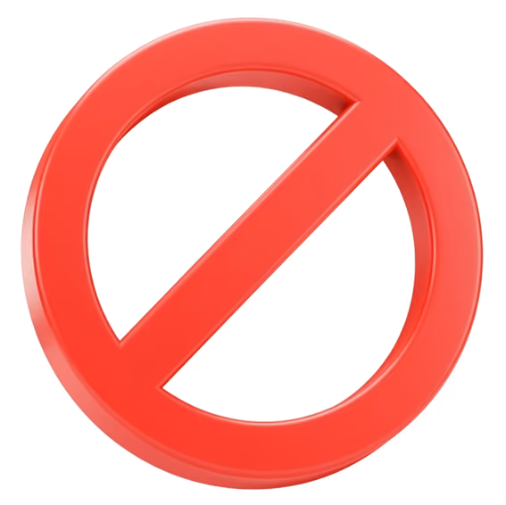 Signo de prohibido