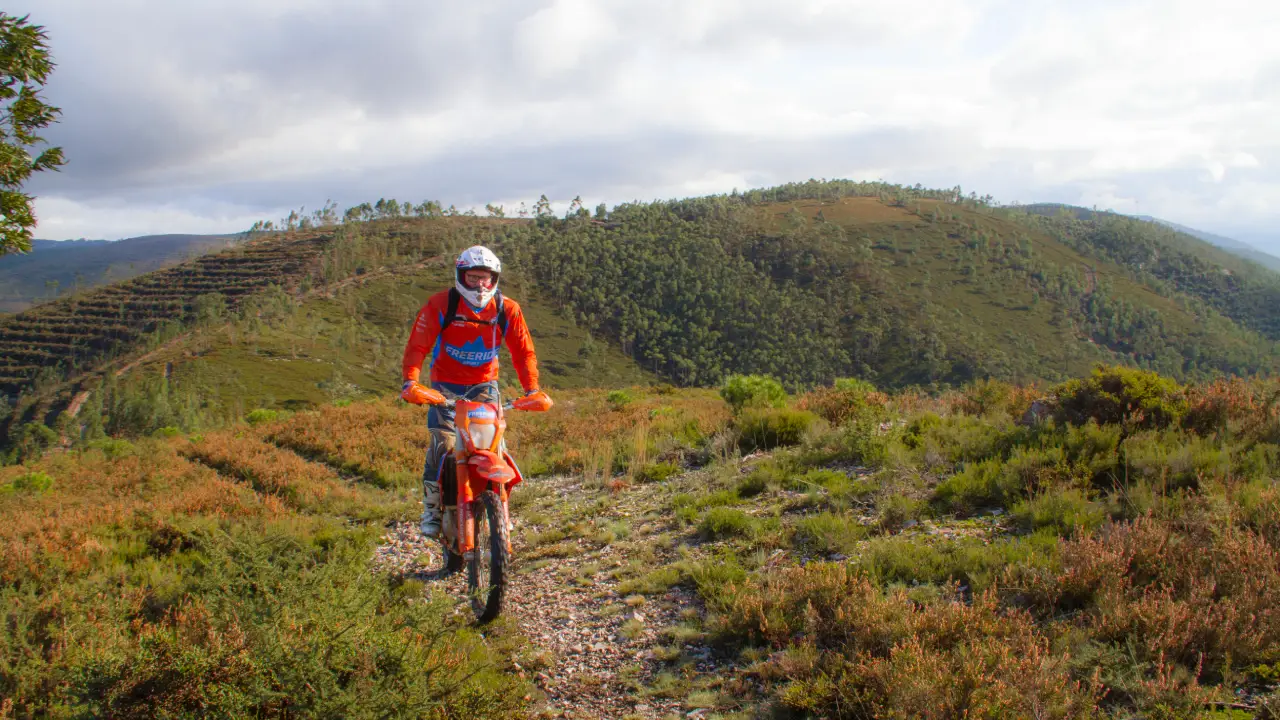 Rider enjoying Porto tracks