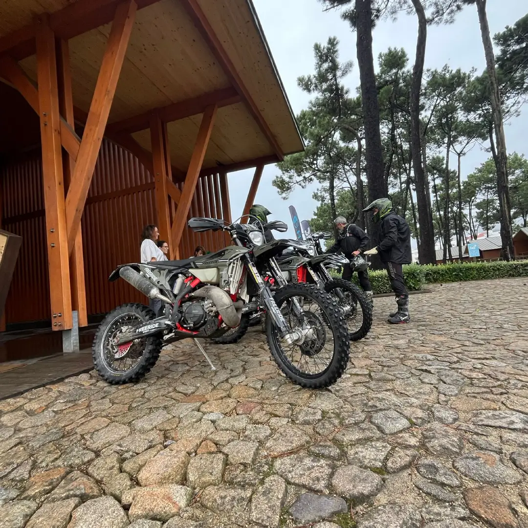 Motorcycles outside Sports 5-start hotel