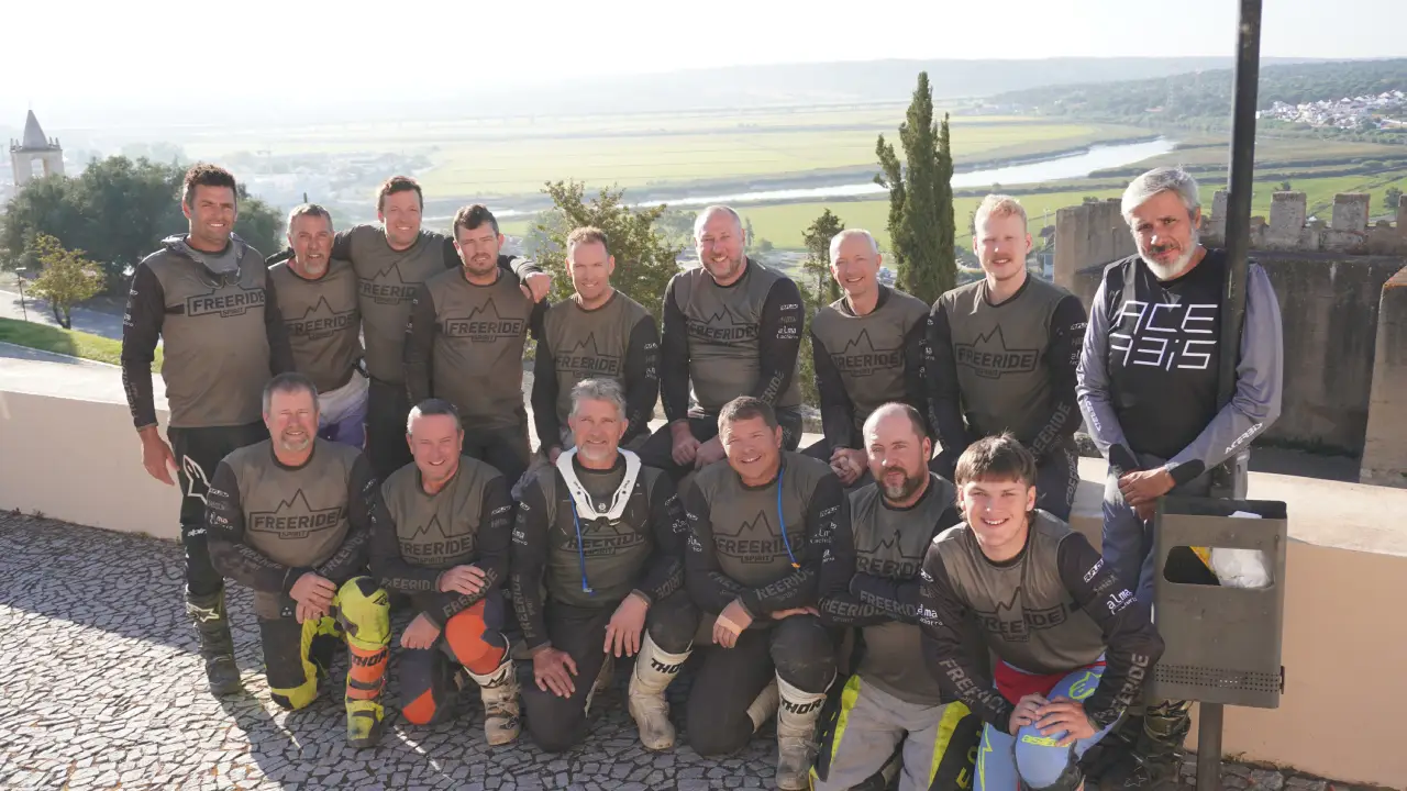 Freeride Spirit guests enjoying the Coast to Coast Tour