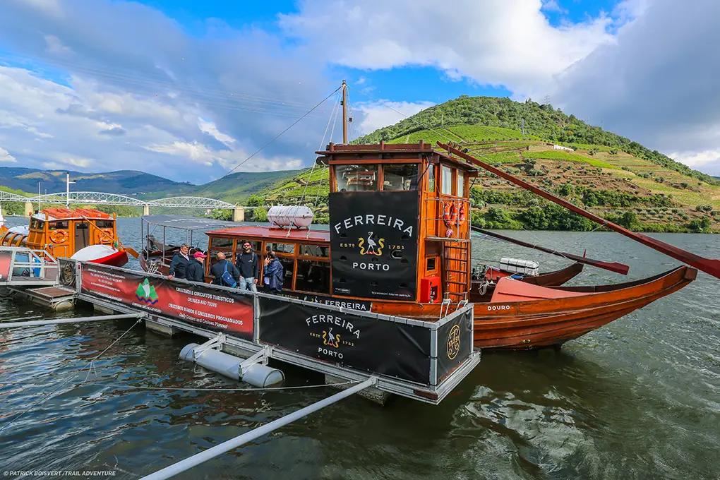 Douro and Ferreira port wine boat