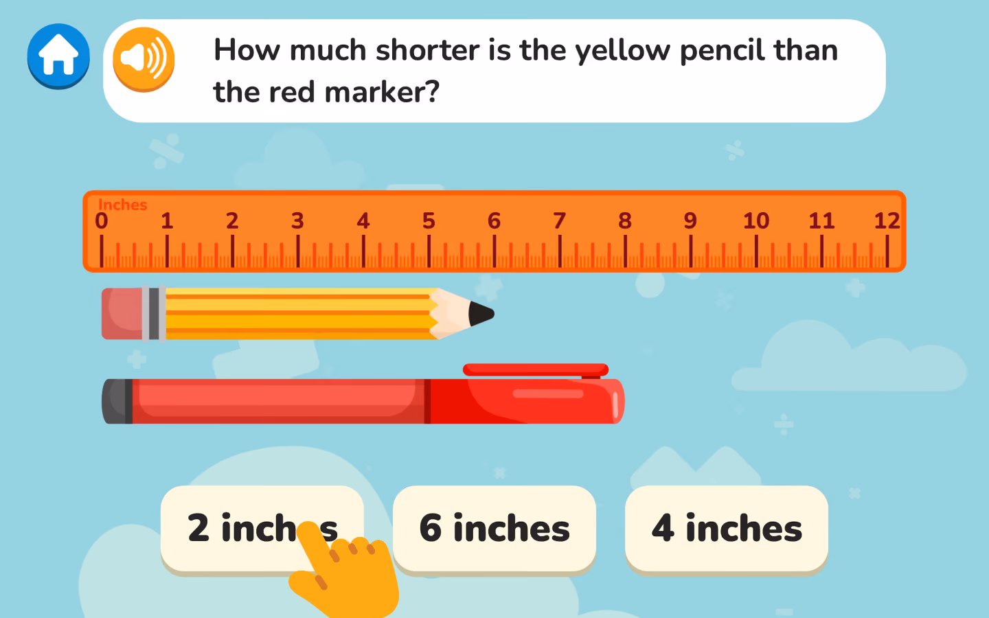 Yeti Confetti Kids math question