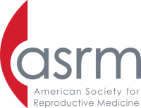 Logotipo da American Society for Reproductive Medicine, asrm