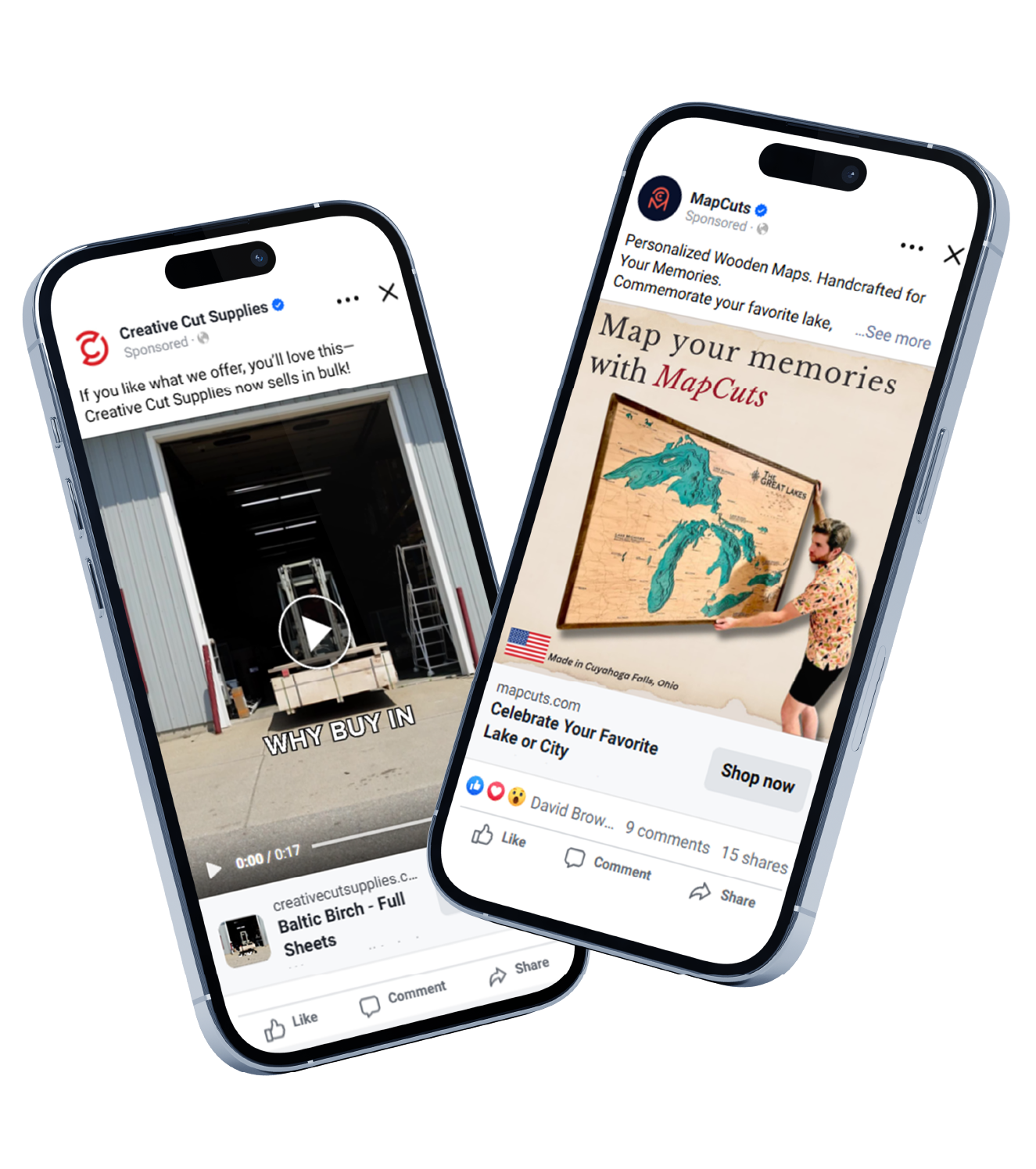 Phone advertising mockups