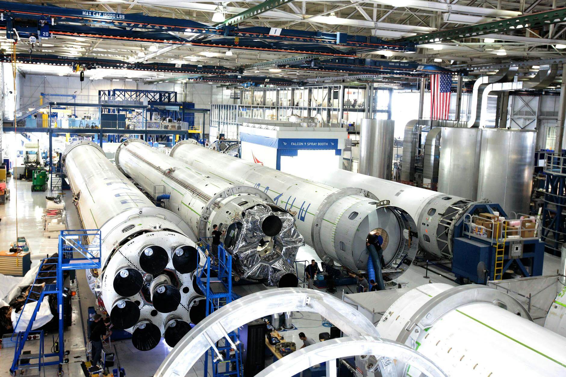 A generator room.