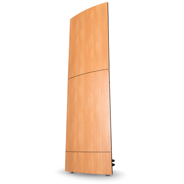 Sonata Acoustic Shell by StageRight, aluminum-framed portable shell with laminated sandwich reflector panels for school and community auditoriums.