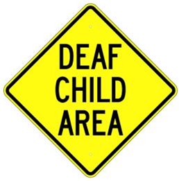 Deaf Child Sign
