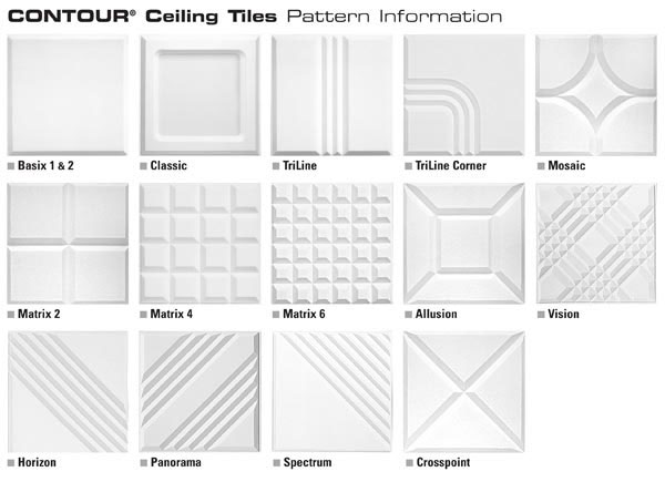 Contour Ceiling Tiles