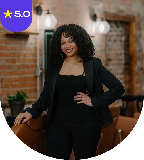 joyell lewis, owner of joyola Mei hair salon in corktown Detroit Michigan.
