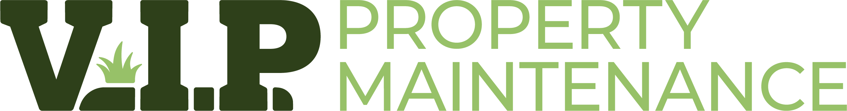 V.I.P. Property Maintenance Logo