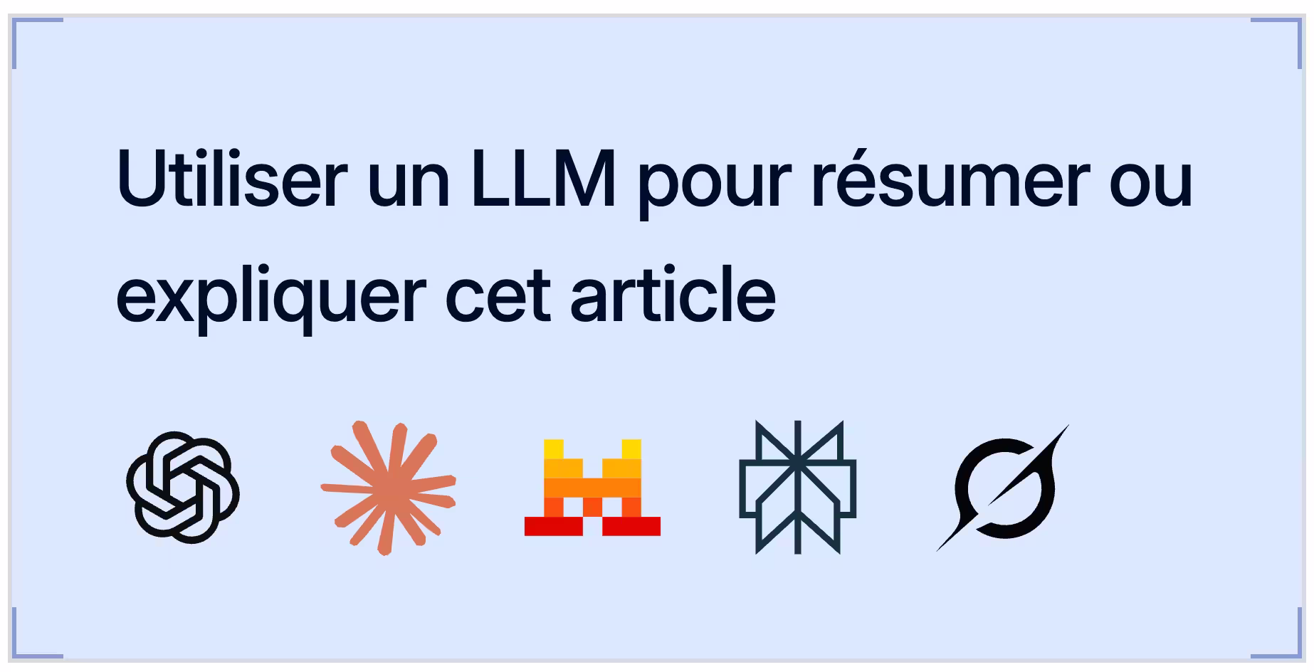 Capture d'écran du blog de Justa avec les boutons AI Share