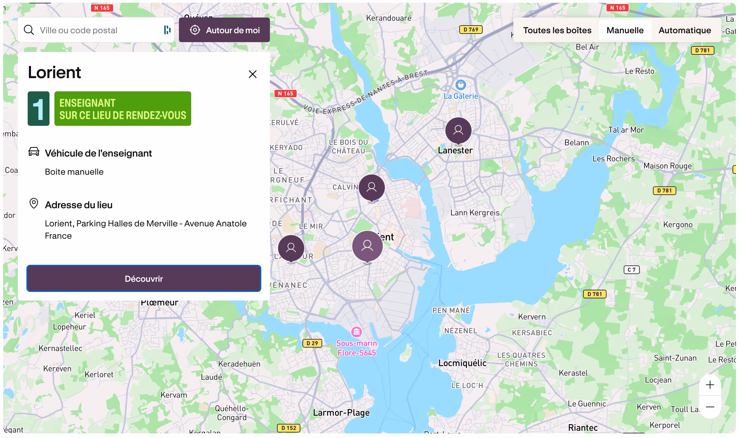 popup personnalisé mapbox