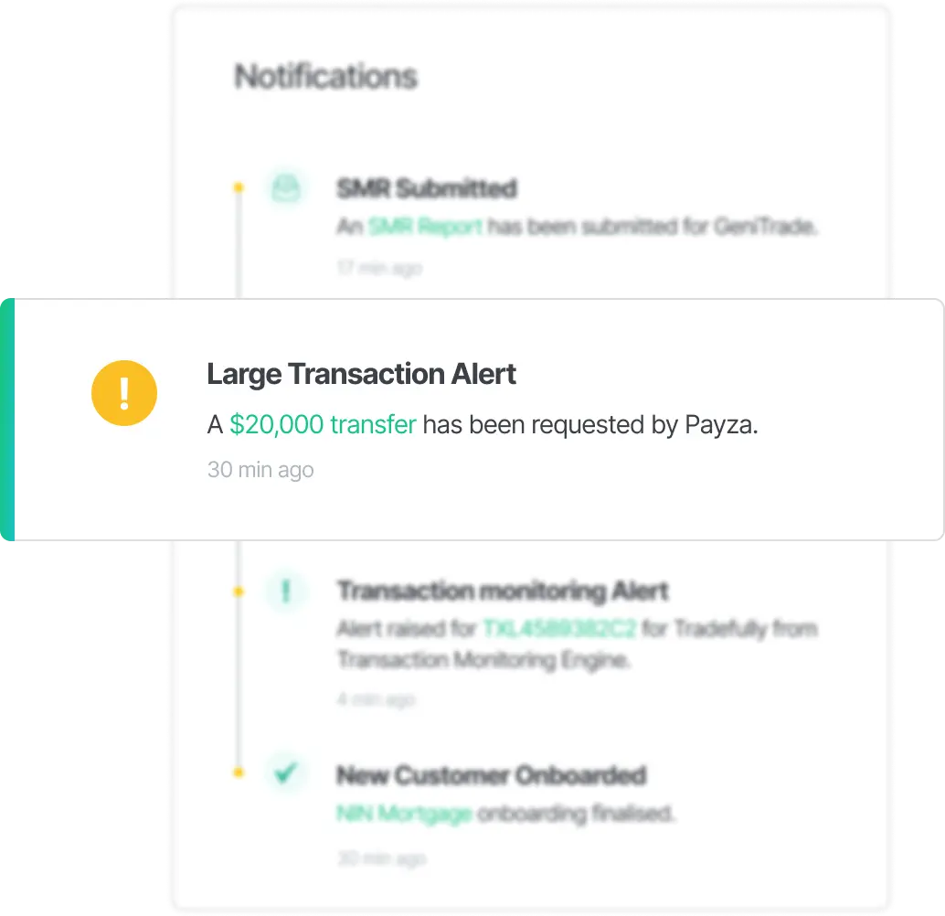 An example of tracking risk activities in BNDRY