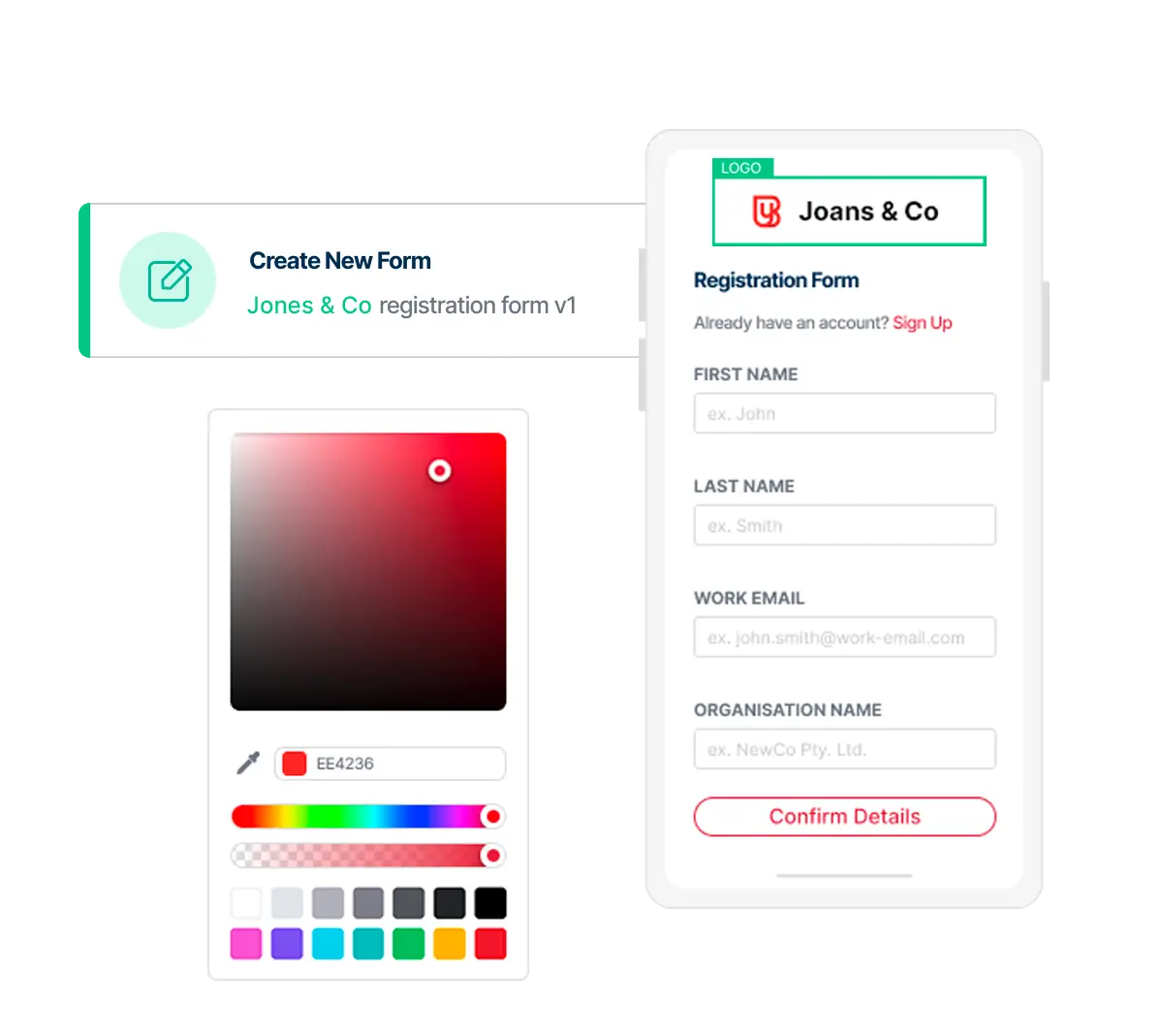 Customise questionnaires in BNDRY