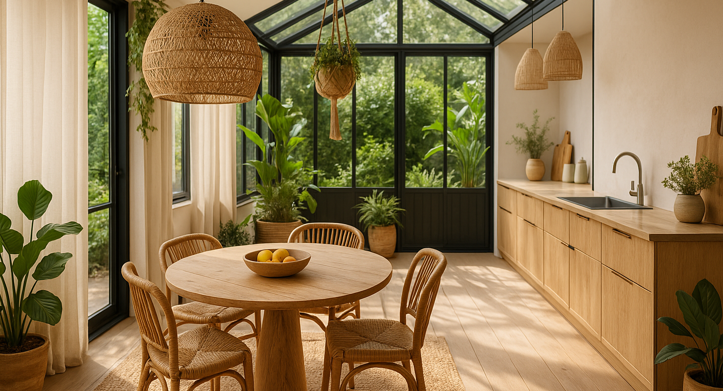 cuisine en veranda