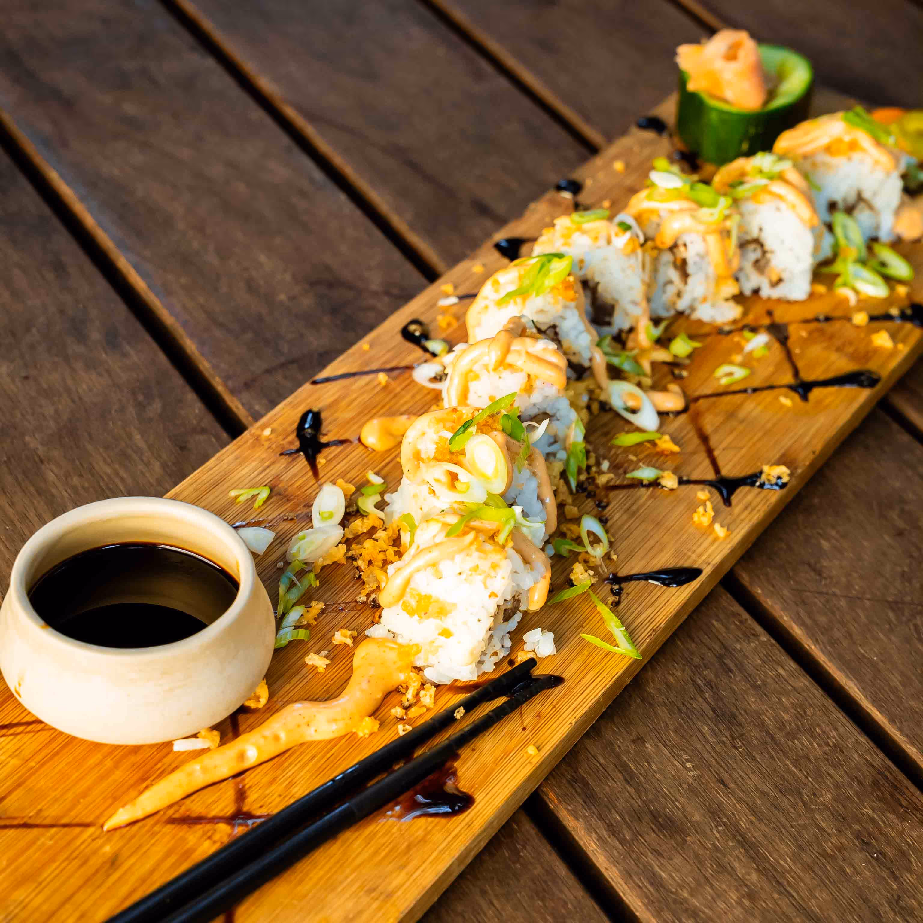 Spicy Tuna Crunch Roll
