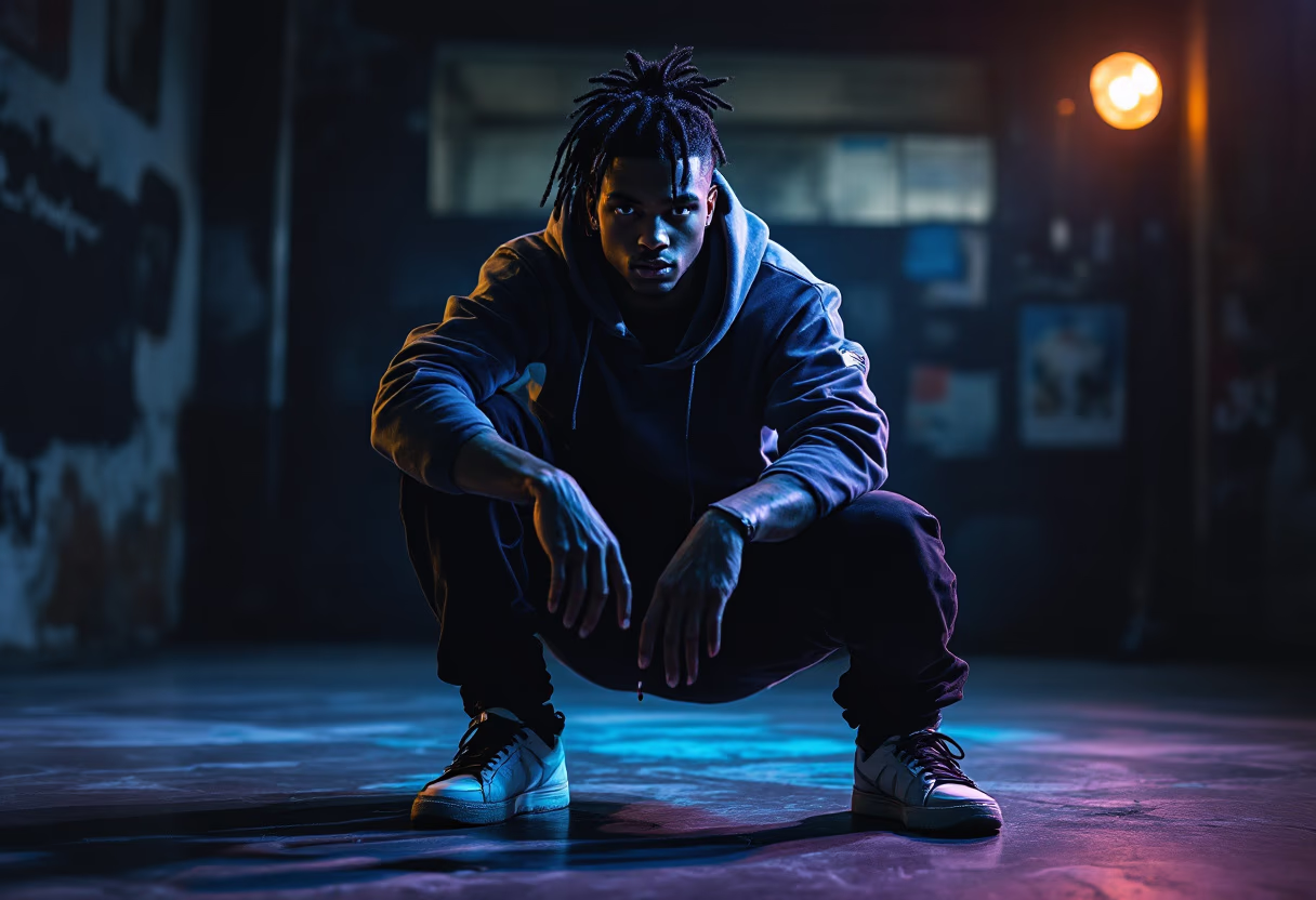 image of a hip-hop dancer