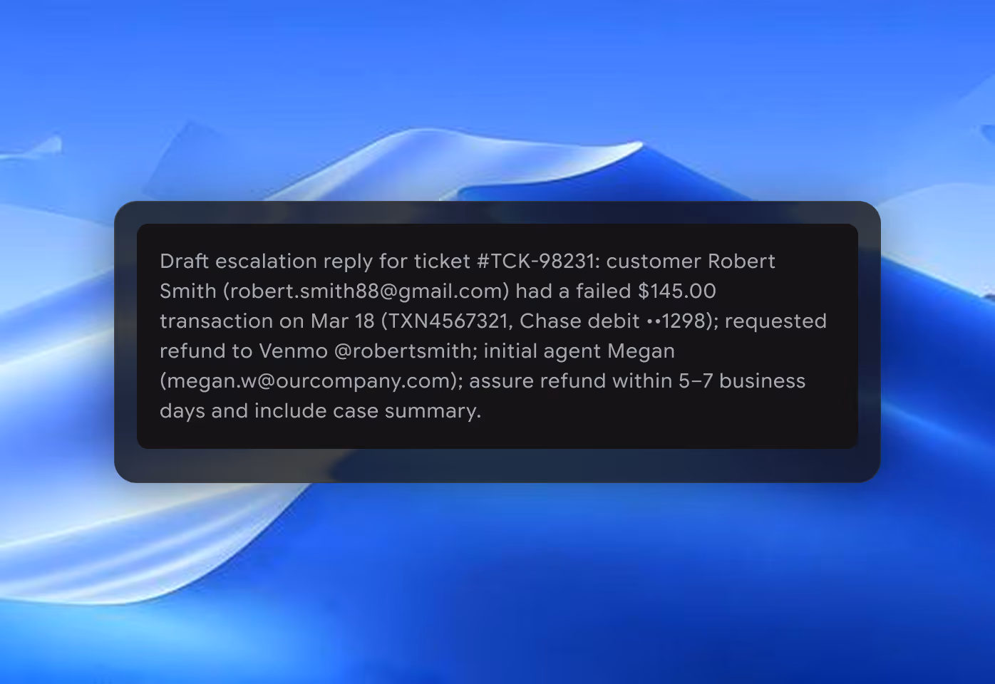 Customer Support