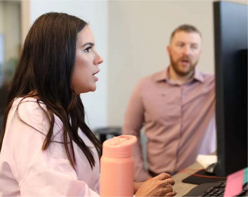 Employees computer