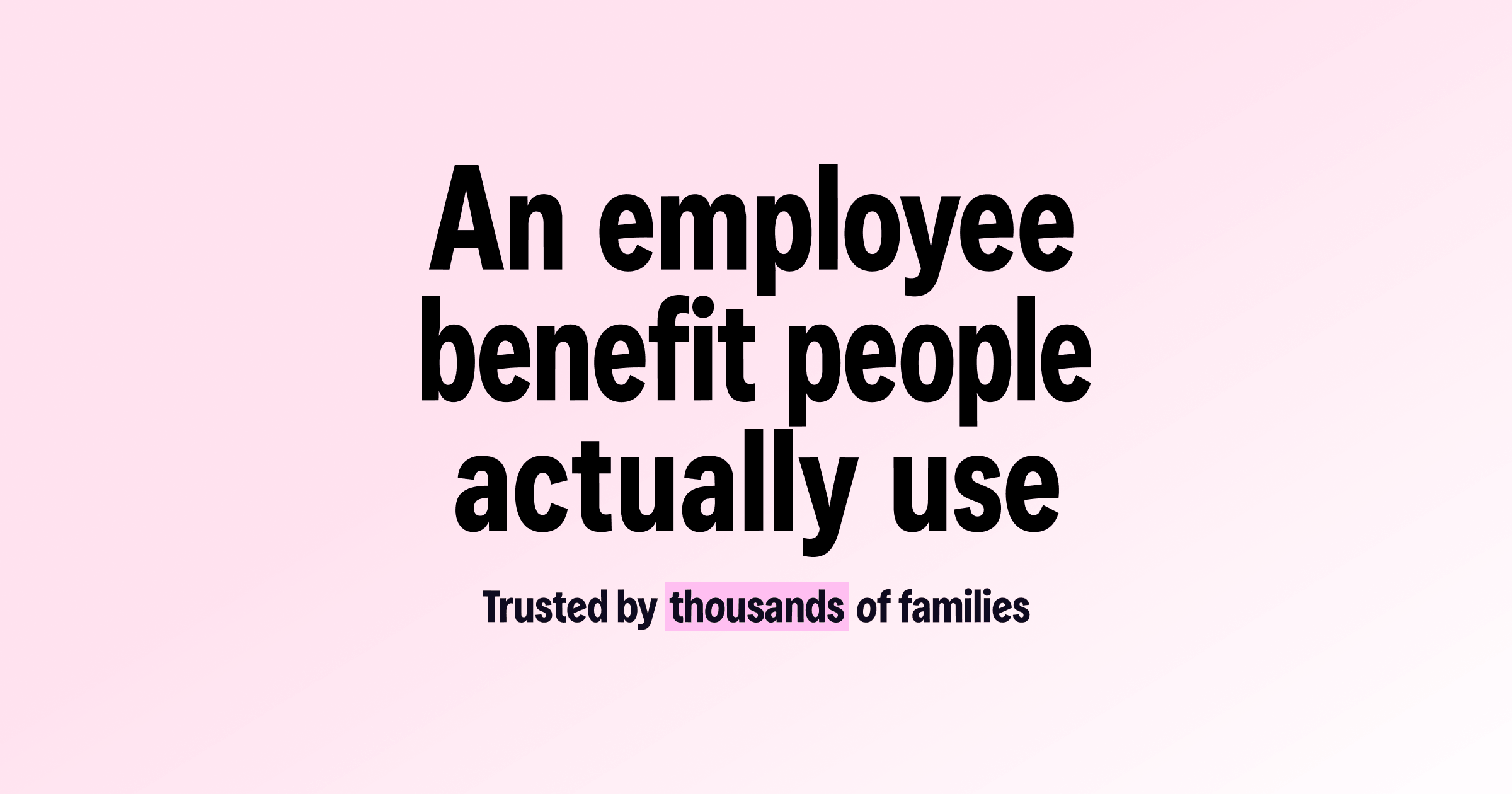 Famnest employer benefit