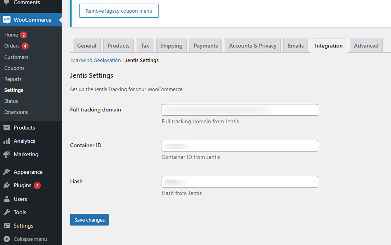 JENTIS WooCommerce Plugin