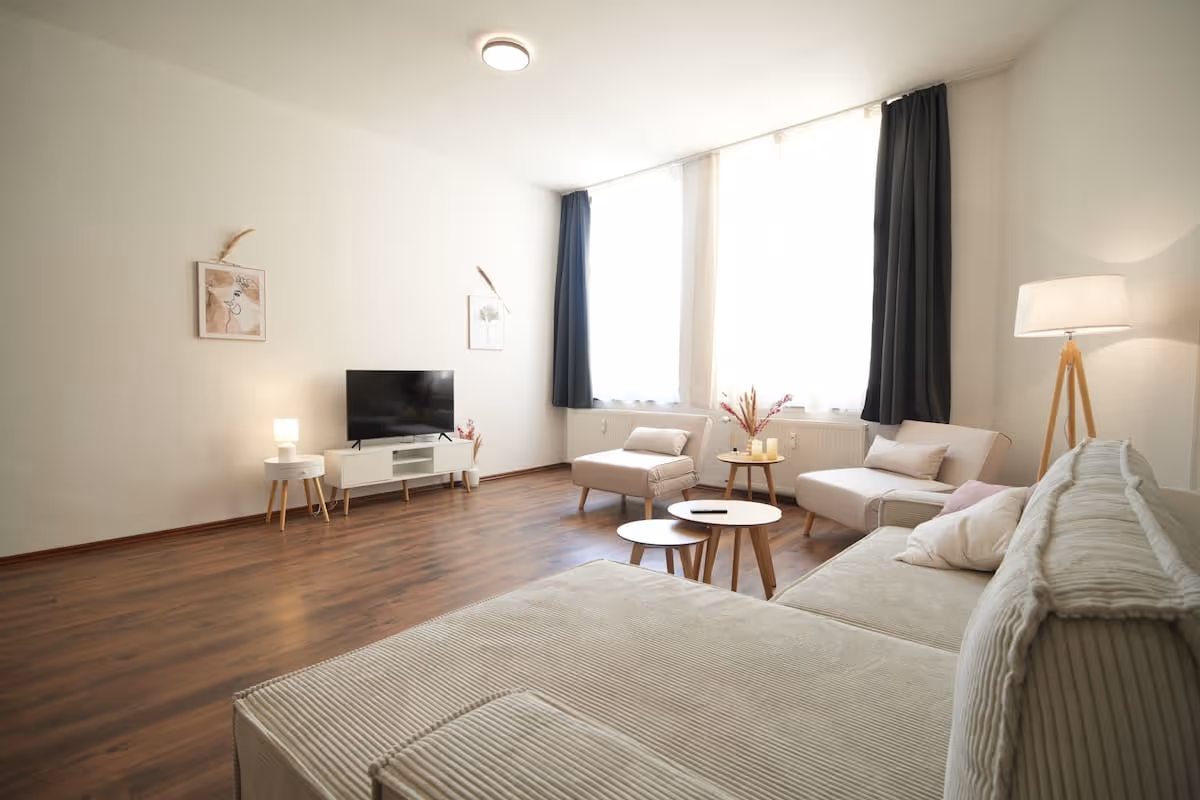 LeHa Stays - Freie Strasse 7 - 2.OG - Wohnzimmer
