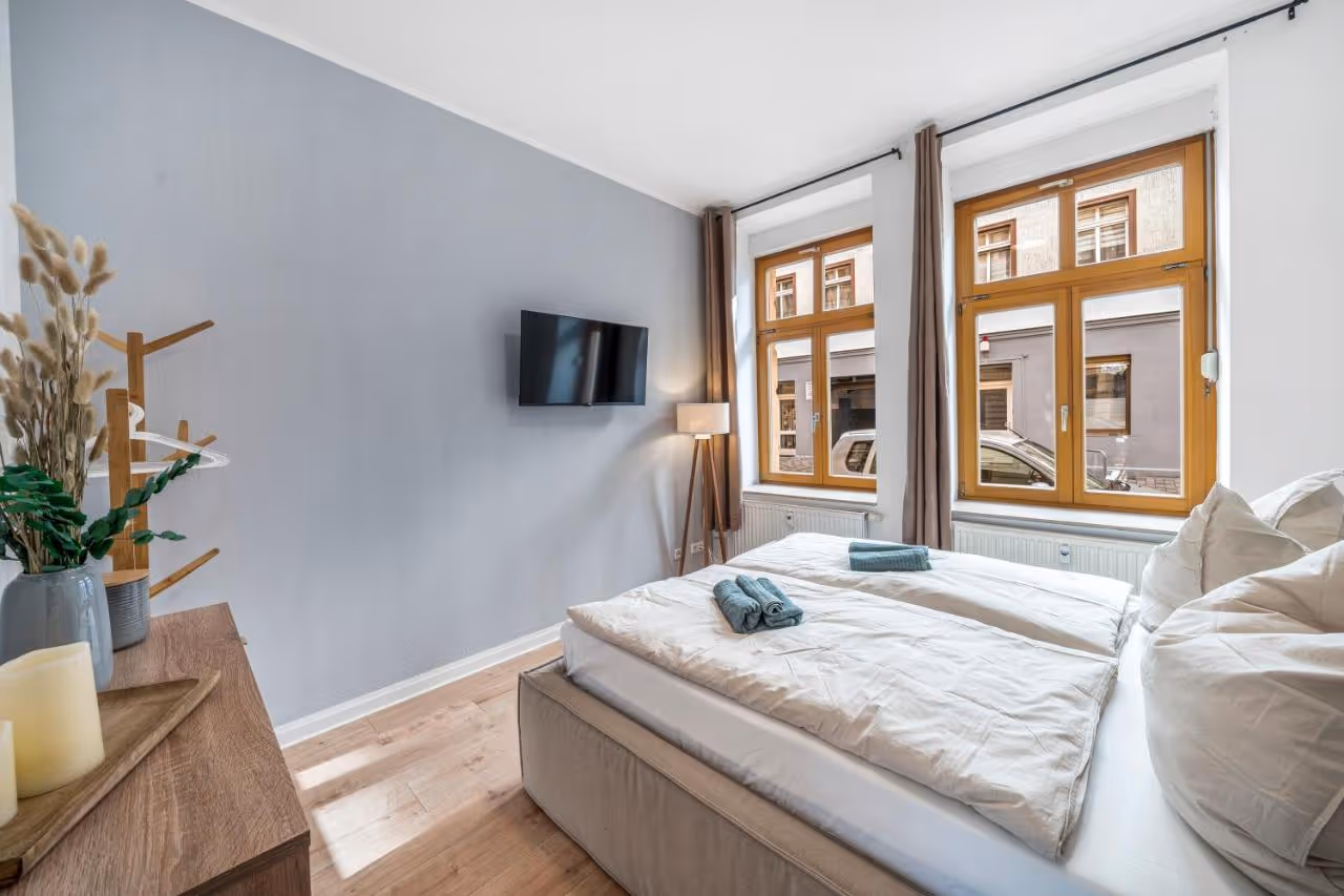 LeHa Stays - Neue Strasse 16 - EG - Schlafzimmer