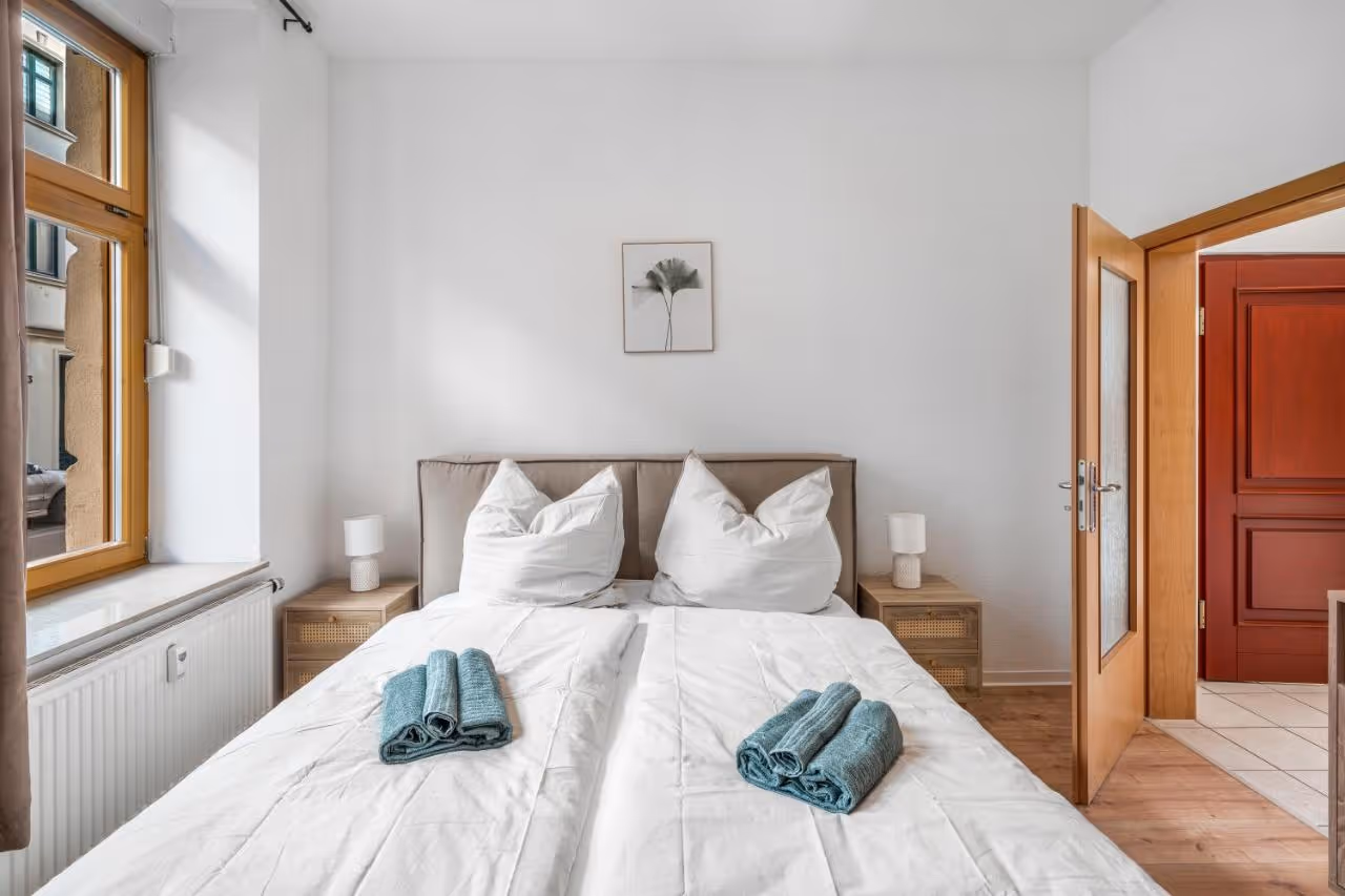 LeHa Stays - Neue Strasse 16 - EG - Schlafzimmer