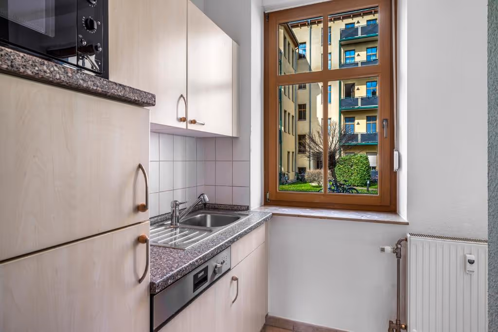 LeHa Stays - Neue Strasse 16a - EG 25qm - Kueche