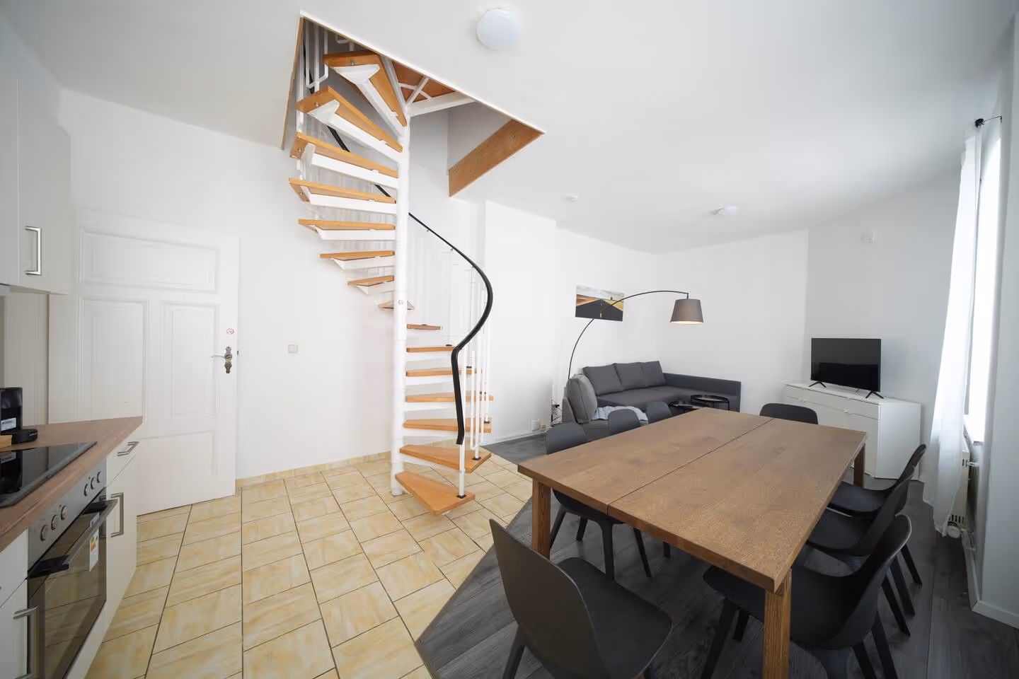 LeHa Stays -Wolfenbuettler Strasse 31 - 3.OG - Wohnzimmer