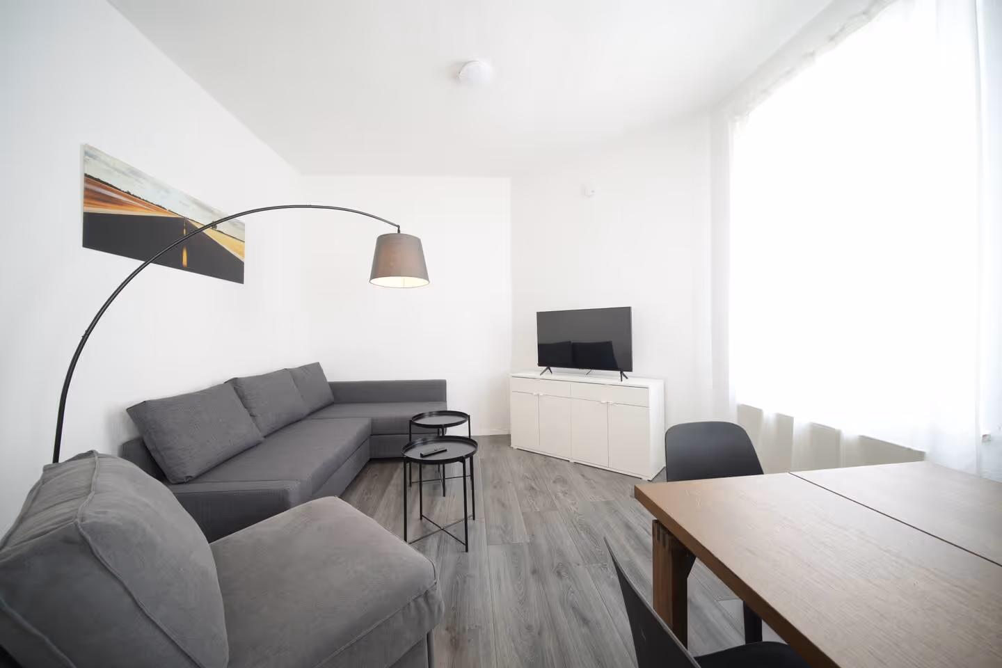 LeHa Stays -Wolfenbuettler Strasse 31 - 3.OG - Wohnzimmer