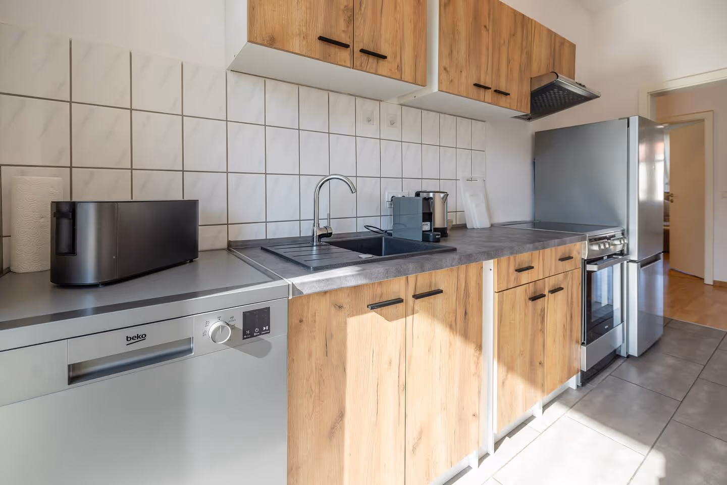 LeHa Stays - Gorki Strasse 129 3.OG - Kueche