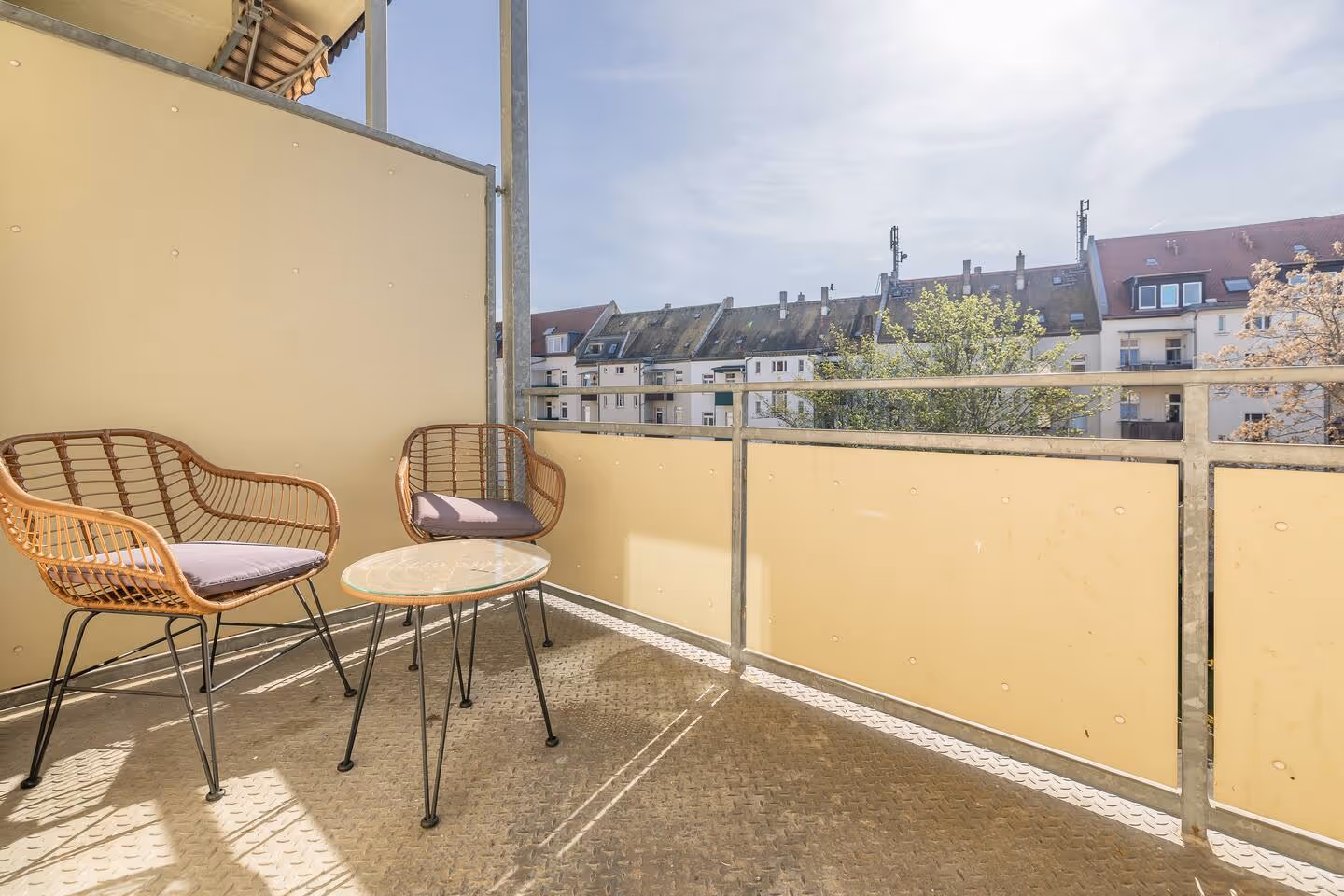 LeHa Stays - Gorki Strasse 129 3.OG - Balkon