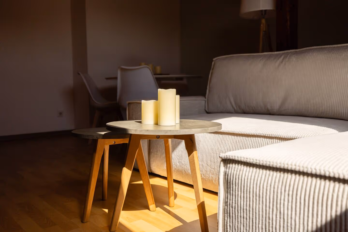LeHa Stays - Gorki Strasse 129 - DG rechts - Wohnzimmer