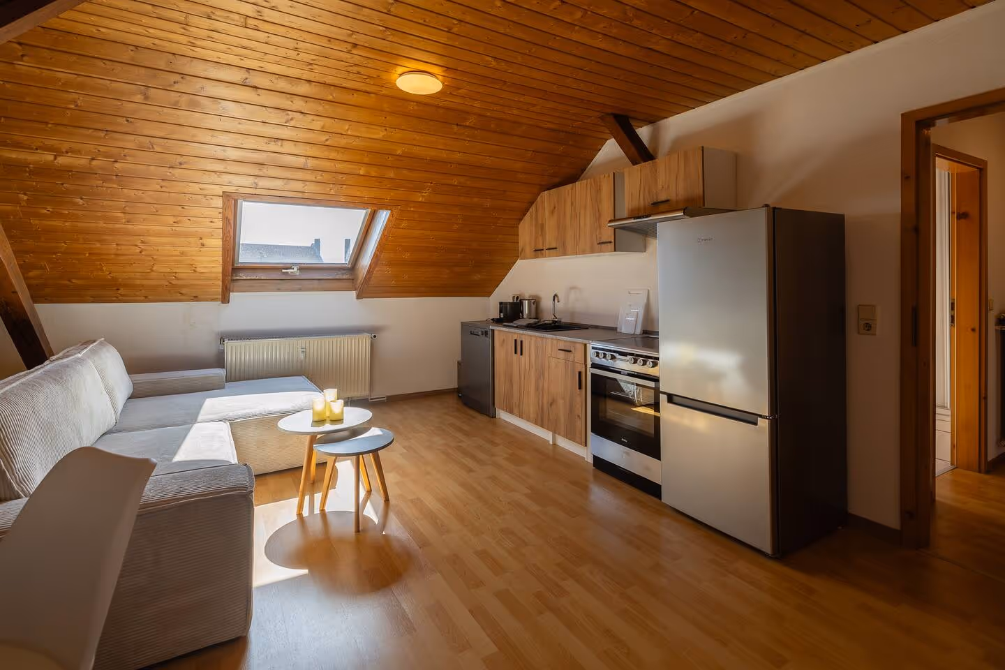 LeHa Stays - Gorki Strasse 129 - DG rechts - Kueche