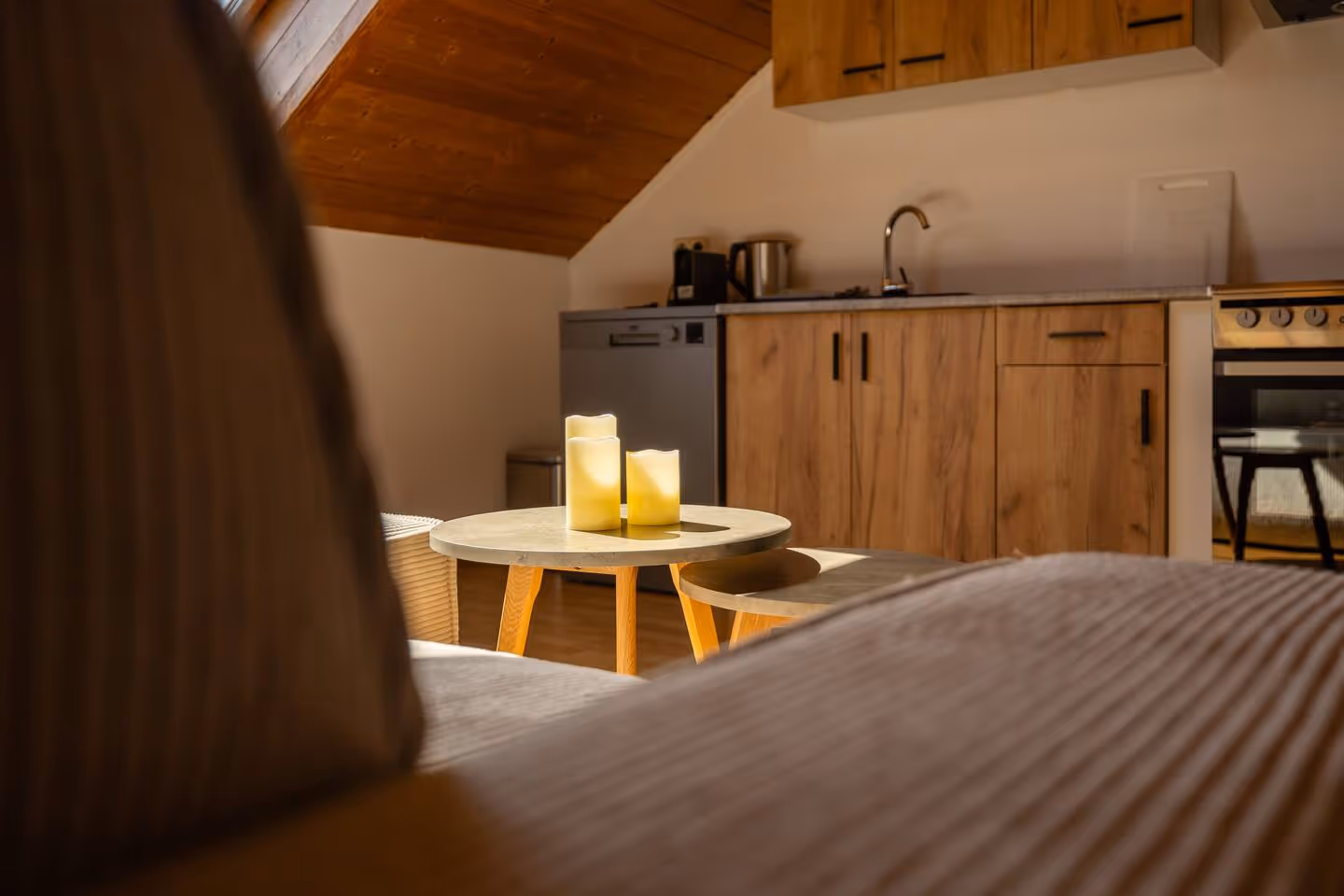 LeHa Stays - Gorki Strasse 129 - DG rechts - Kueche