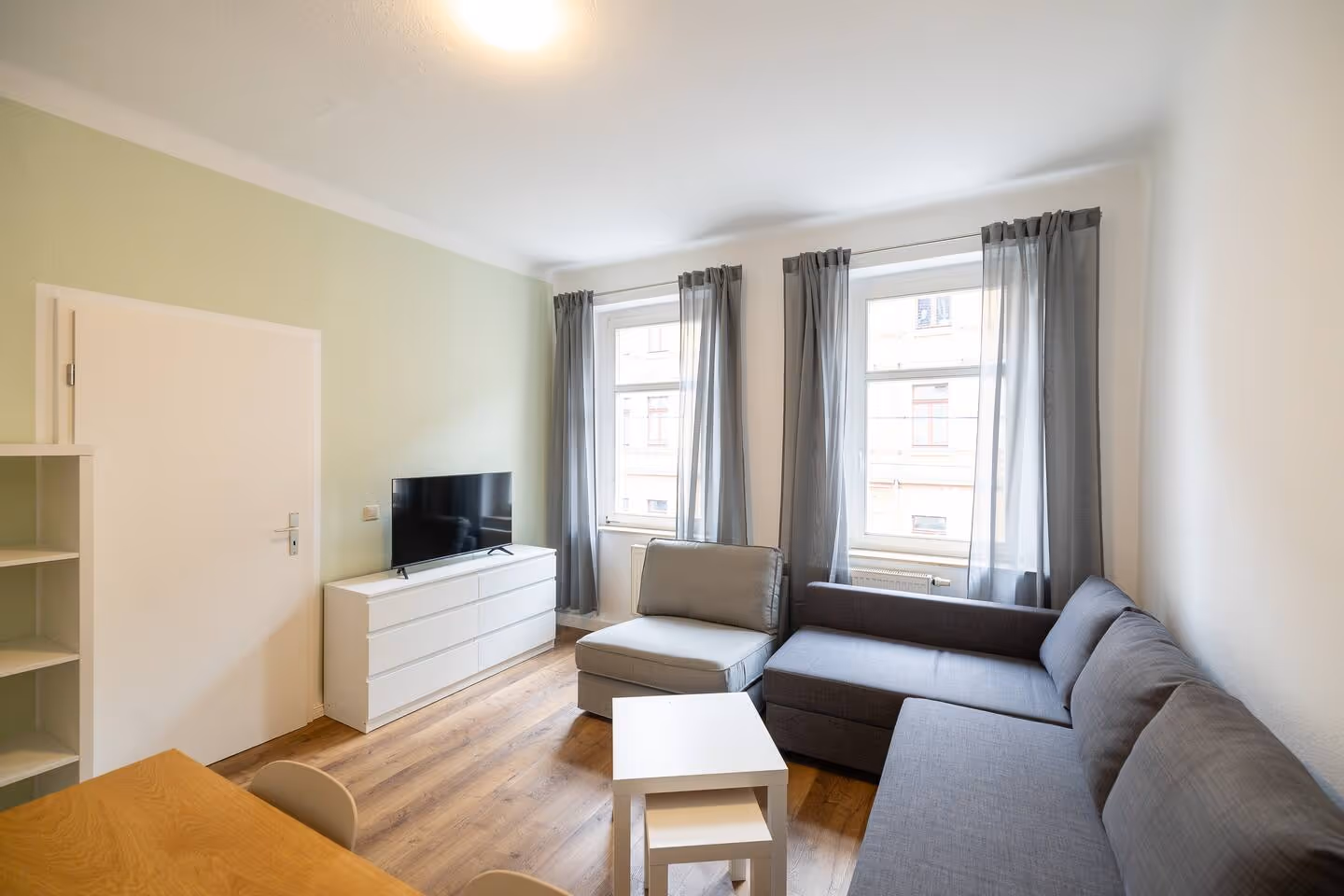 LeHa Stays - Leipziger Strasse 85 - 1.OG - Wohnzimmer