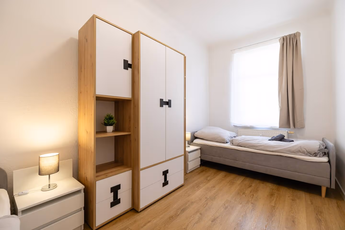 LeHa Stays - Leipziger Strasse 85 - 2.OG - Schlafzimmer 1
