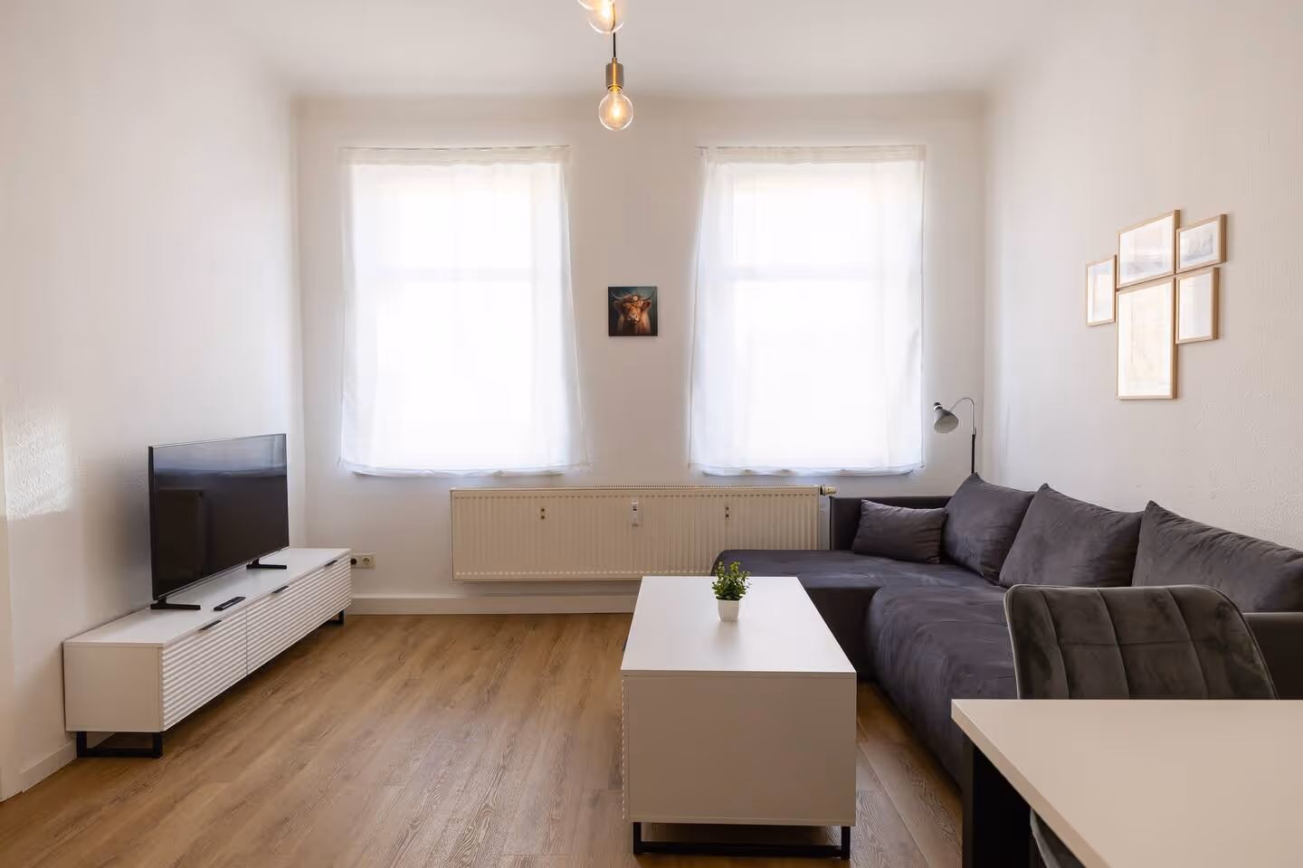 LeHa Stays - Leipziger Strasse 85 - 2.OG - Wohnzimmer