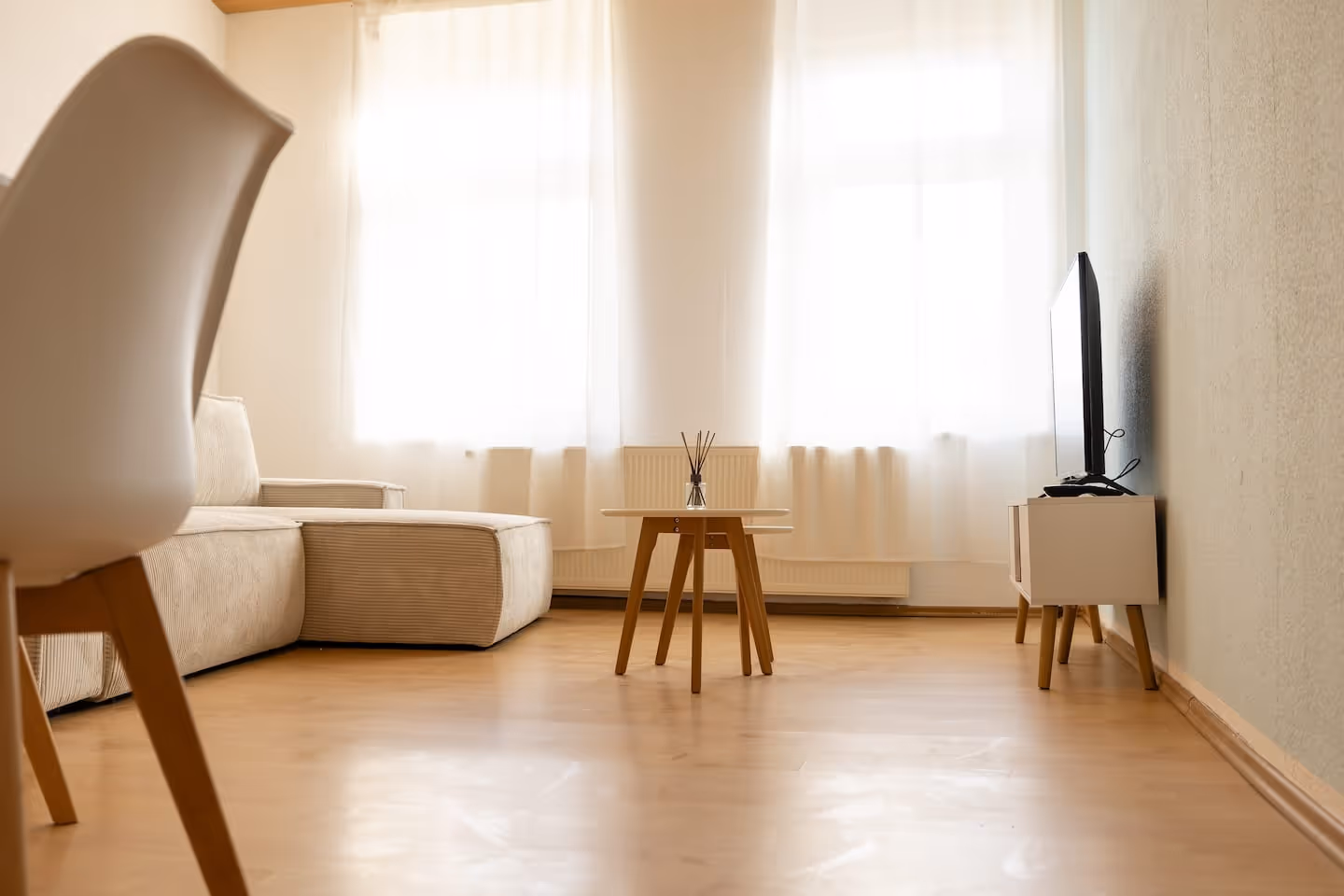 LeHa Stays - Windorfer Strasse 54 - 1.OG - Wohnzimmer