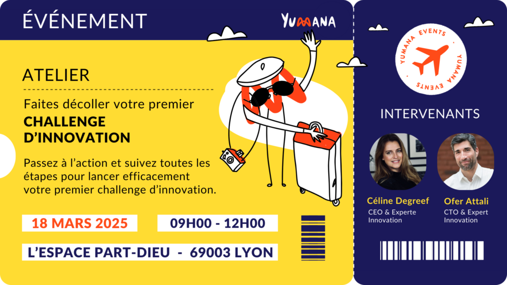 Événement Yumana | Atelier faire décoller un challenge d'innovation