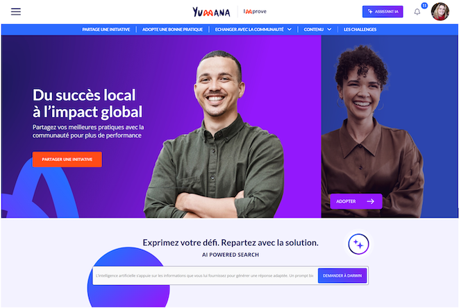 Plateforme Yumana | Du succès local à l'impact global