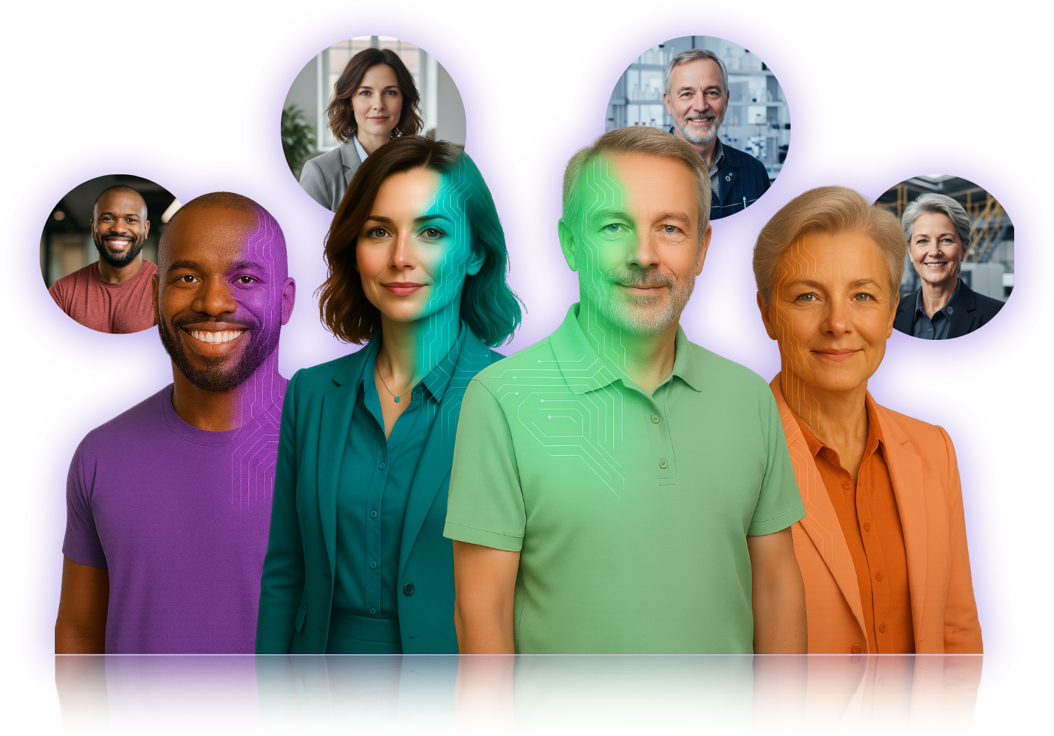 Desktop and Mobile illustration