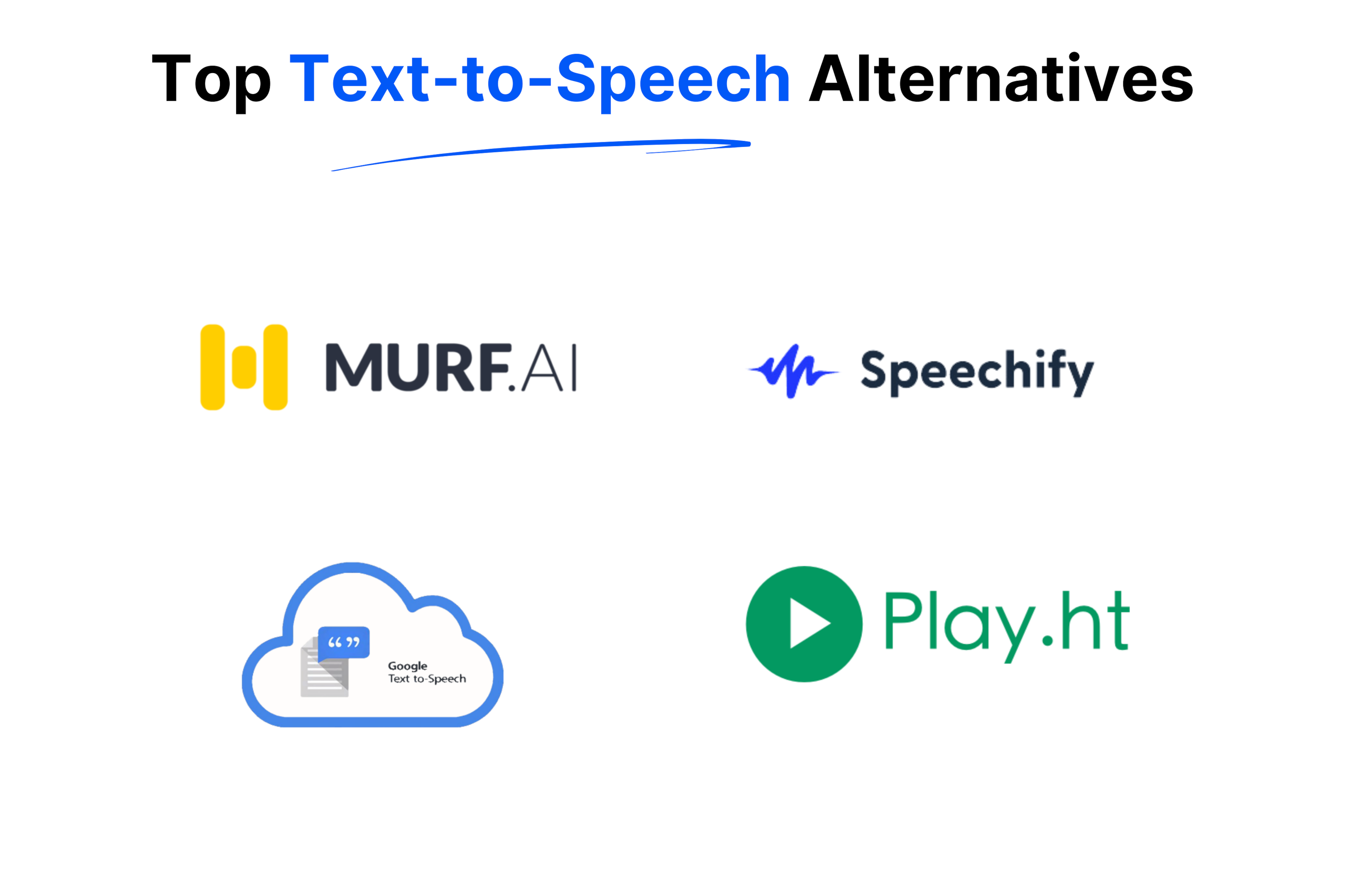 Top Text-to-Speech Alternatives
