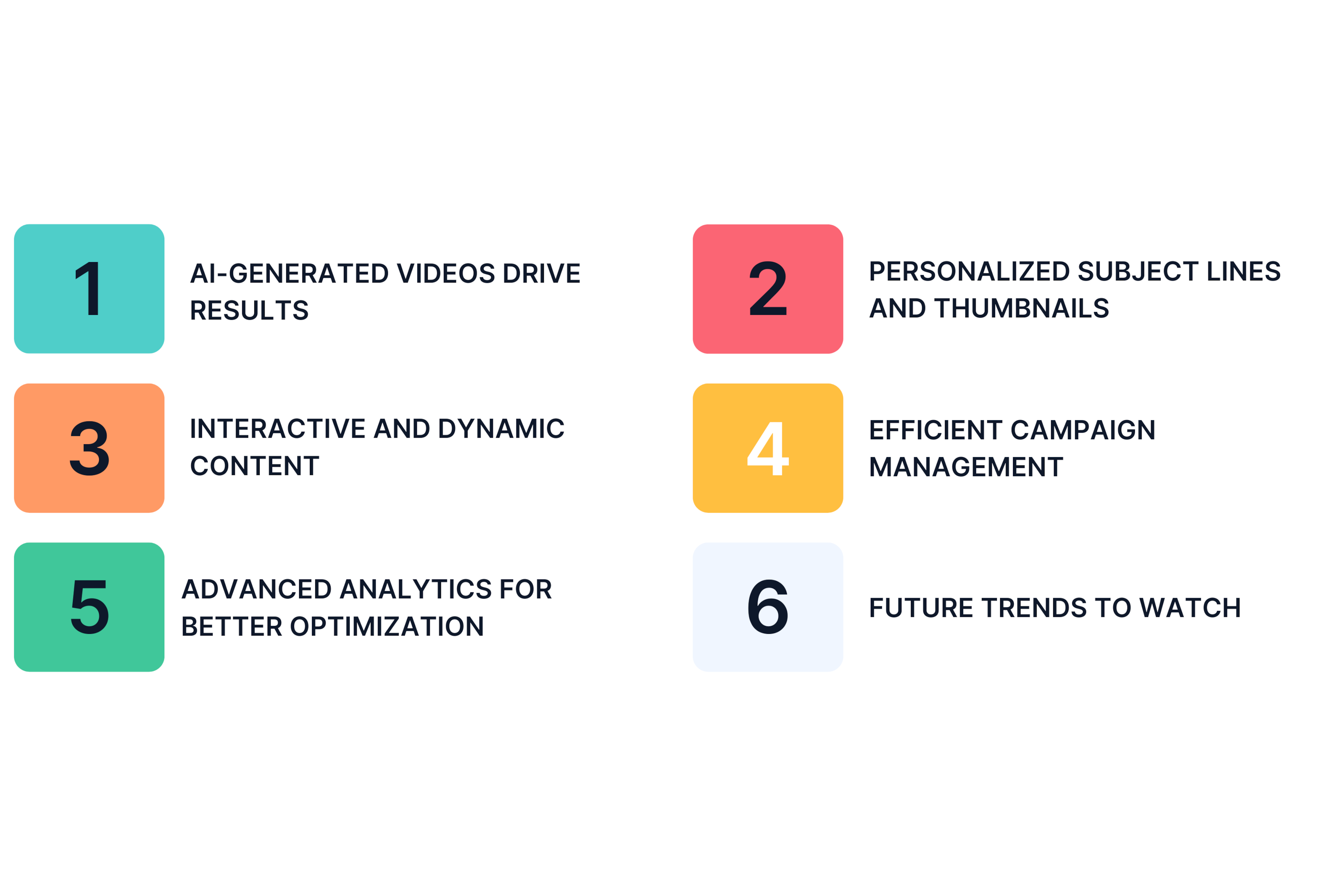 6 Key Takeaways You Should Know