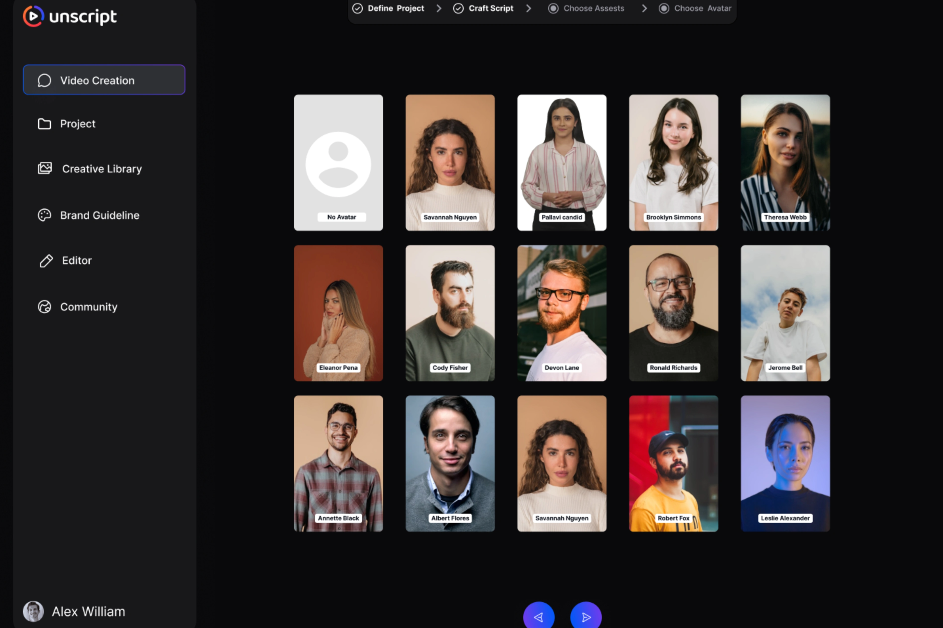 Choose Your Avatar